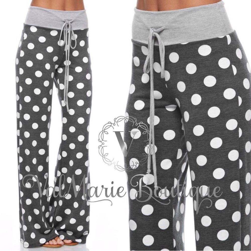 🏮LAST 1 SALE🏮 Polka dot lounge pants - Picture 3 of 3